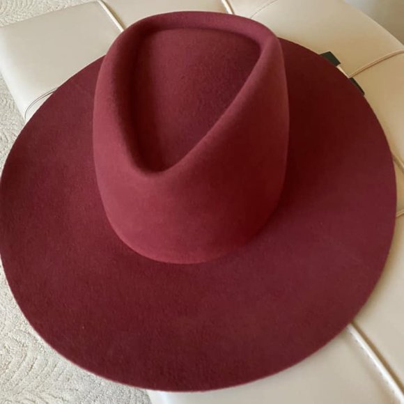 Gigi Pip Dakota felt hat with black leather band main image 4